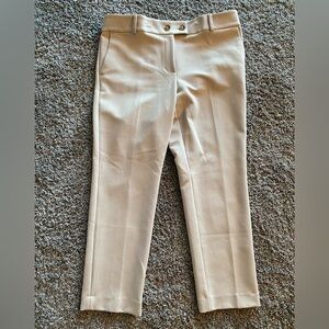 Accepting offers- LOFT Cropped Beige Dress Pants